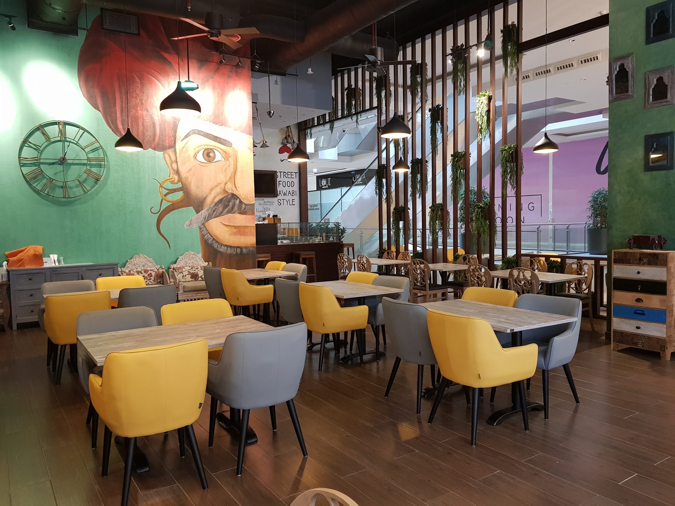 restaurant furniture supplied in Dubai