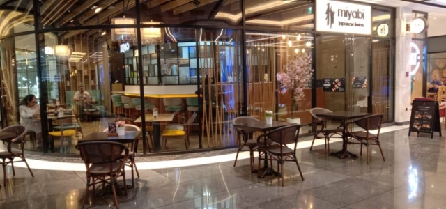 Miyabi Index Mall - restaurant furniture supplied