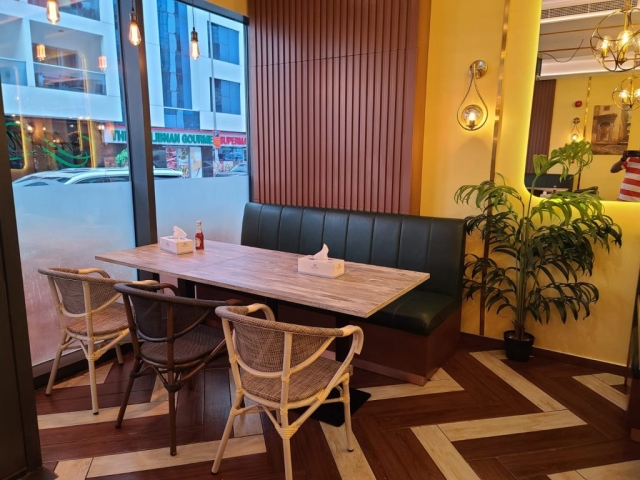 furniture supplied to Hashmi Barbeque Restaurant