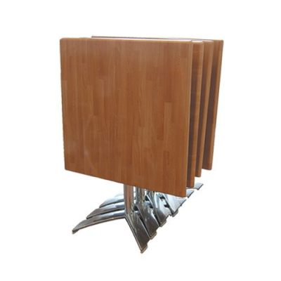 Stack Leg + Butcher Block Square Isotop