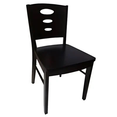 dark wood chairs