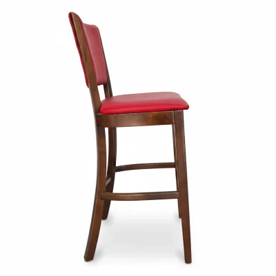 Wooden bar stool for coffee shop