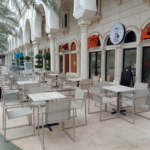 aluminium outdoor dining set