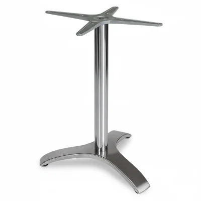chrome coffee table leg