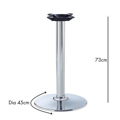 chrome table base for restaurant chrome table base for restaurant