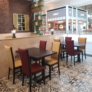 indoor cafe table