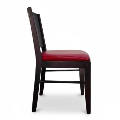 wooden cafe chair