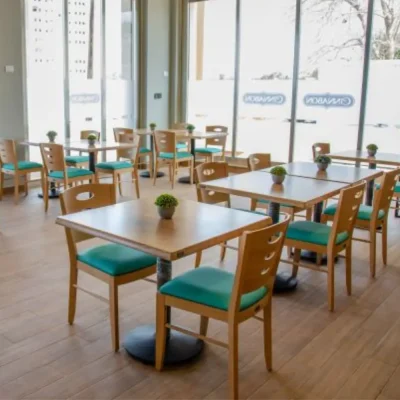 wooden table top metal restaurant table bases