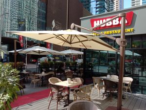 commercial restaurant umbrellas