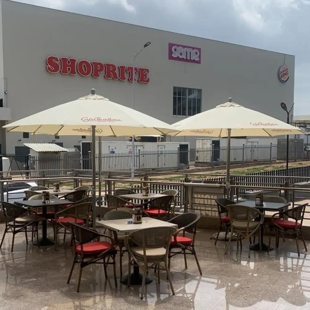 restaurant patio umbrellas
