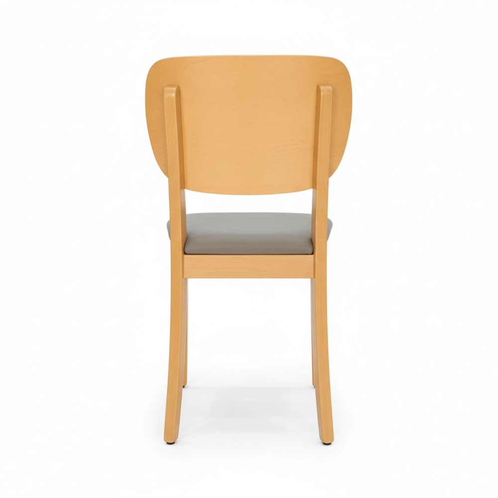 wooden cafe chair
