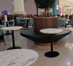 Marble restaurant tables