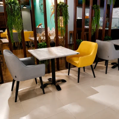 indoor coffee shop soft seating
