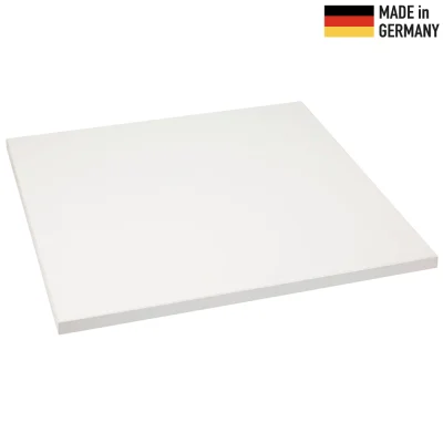 white marble dining table