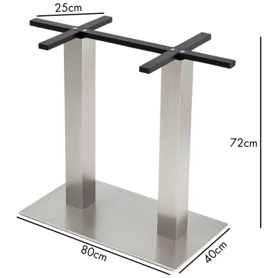 double table legs