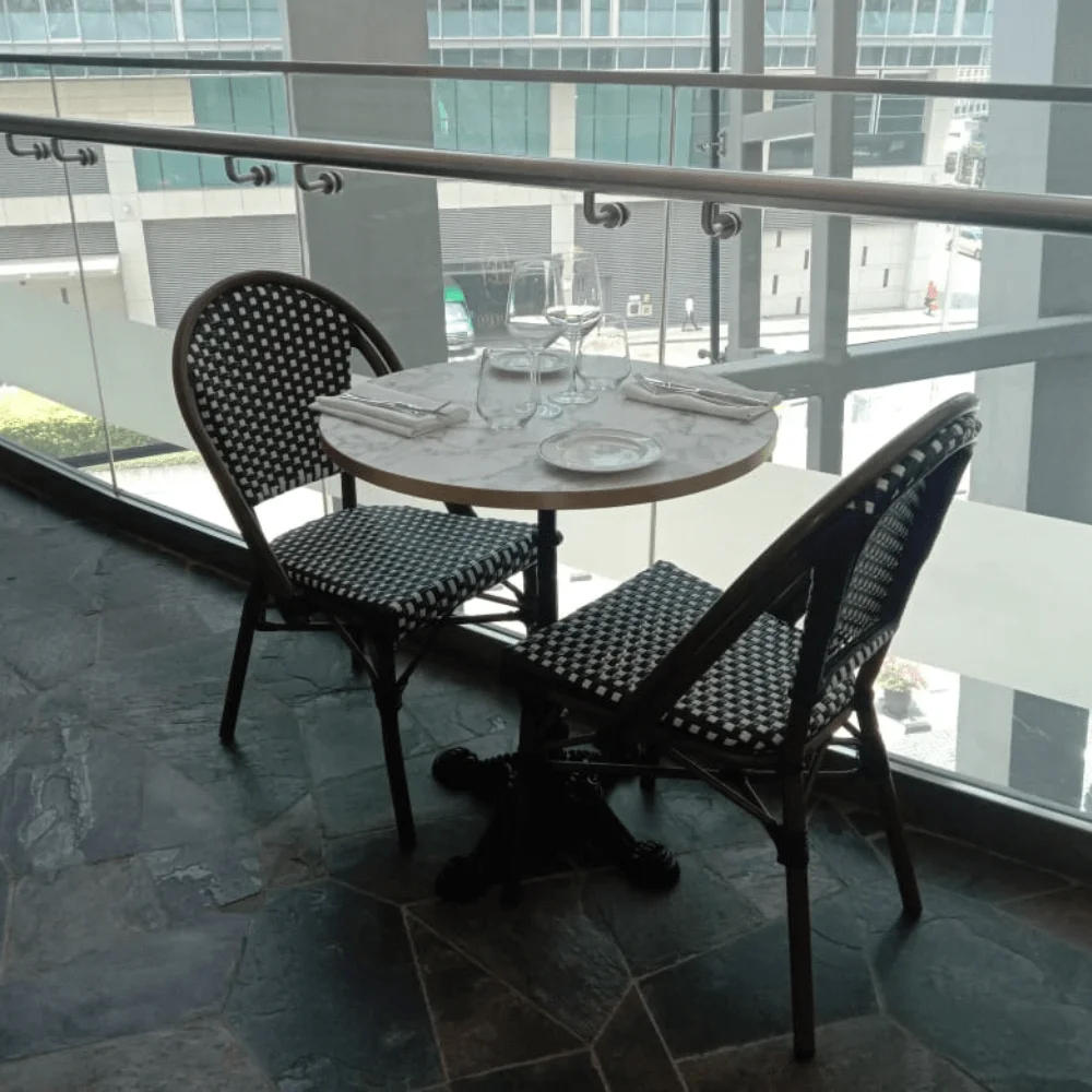 metal outdoor dining chairs