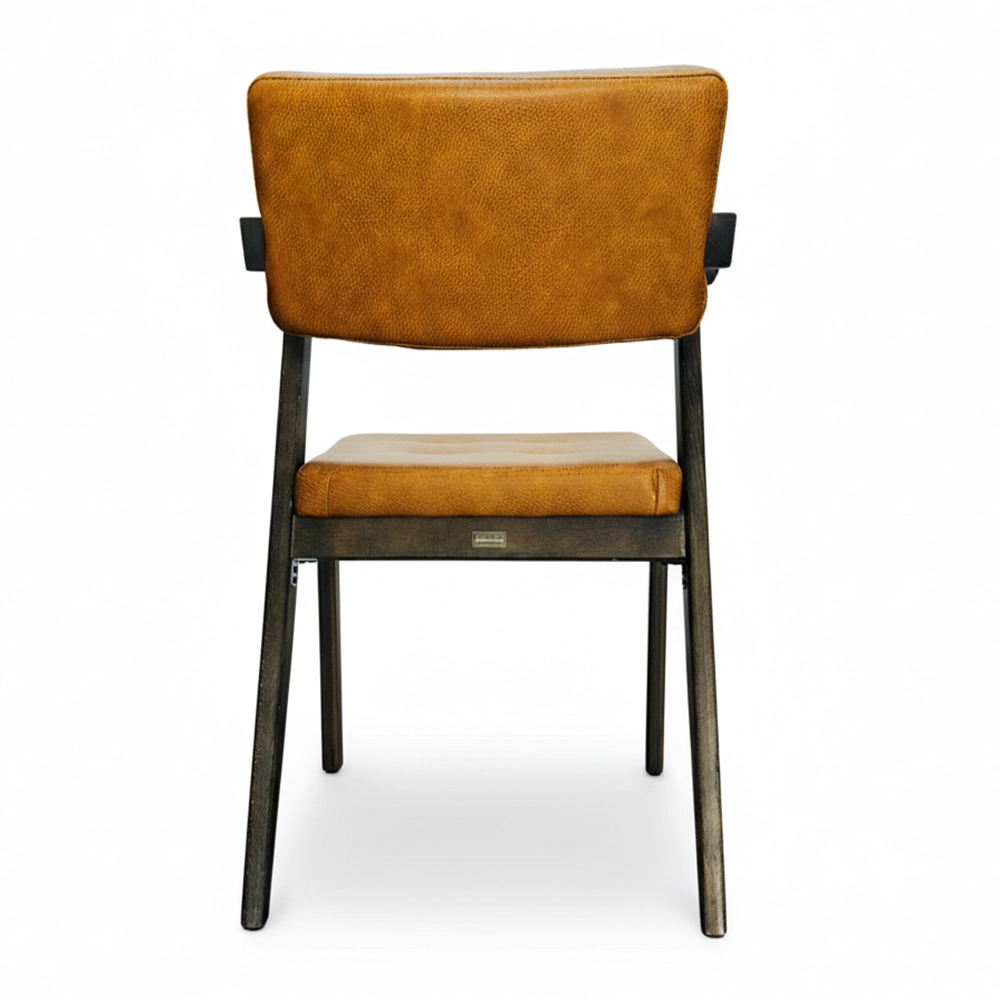 wooden cafe table and chairs