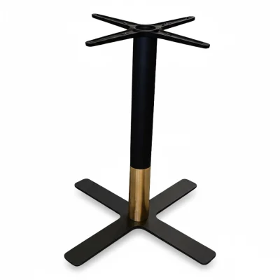 gold table base