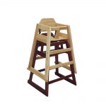 Wooden restaurant baby chair