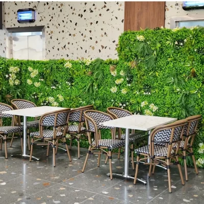 indoor chairs and tables for cafe