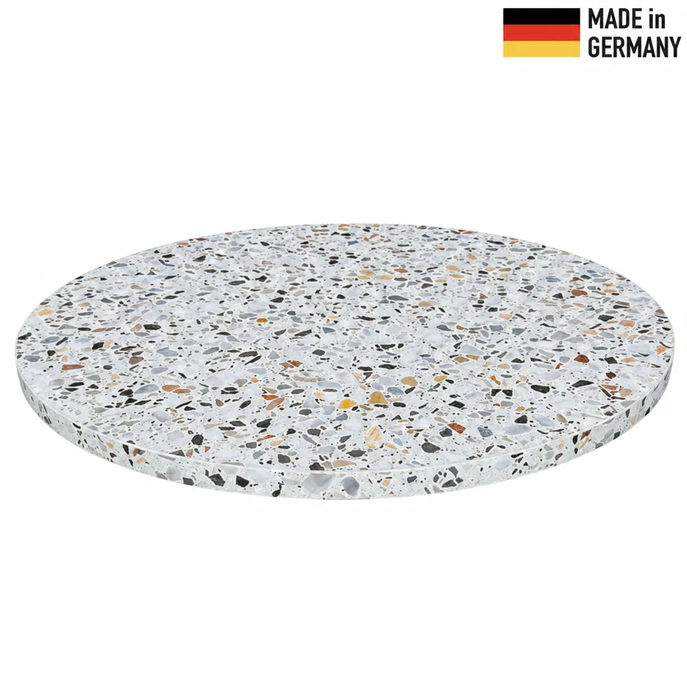 Round Terrazo table top