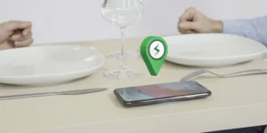 Charging Station Table