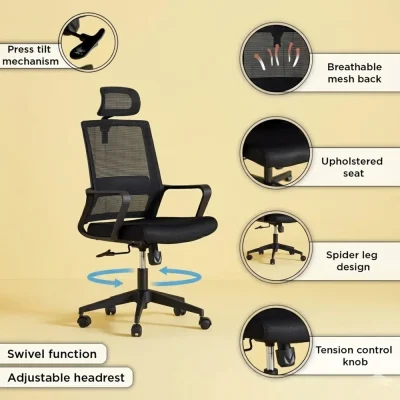 office chairs specs