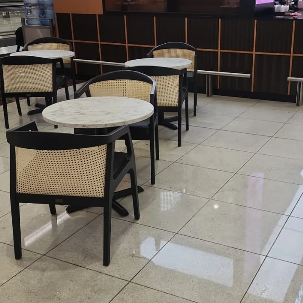 black chairs for restaurants