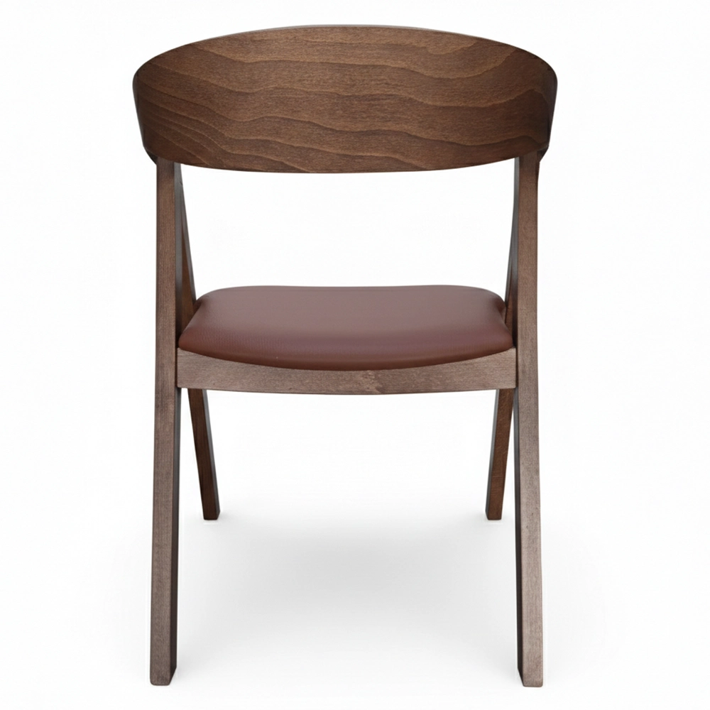 wooden coffee shop chair