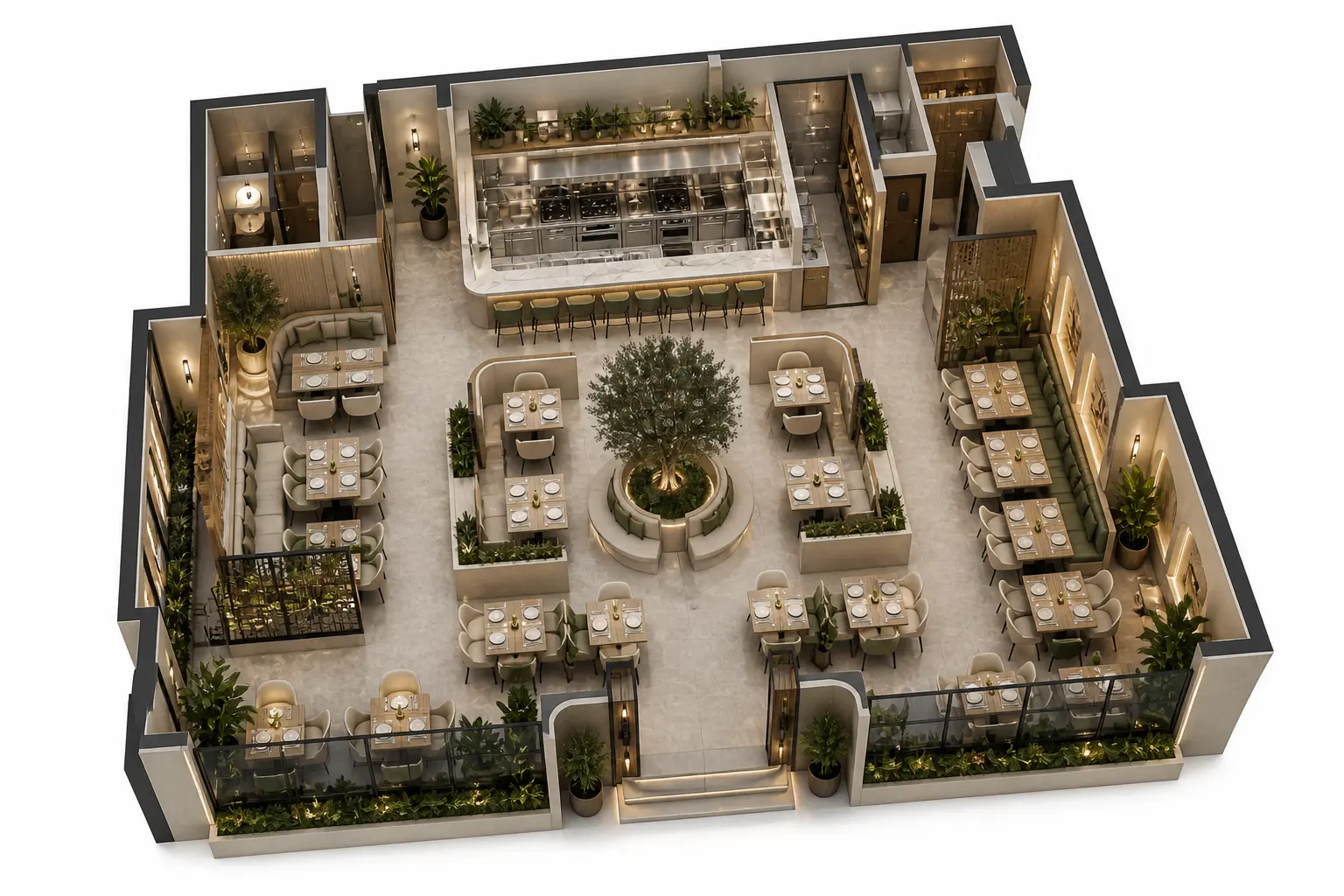 Restaurant Floor Plan