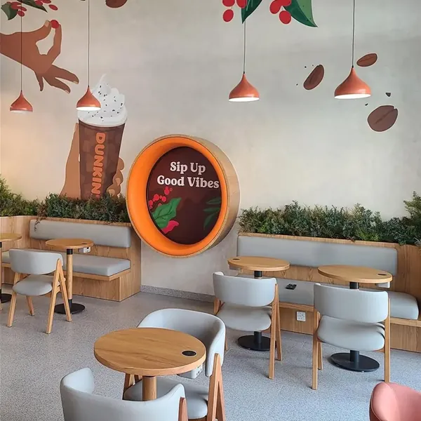 Dunkin wireless charging installation