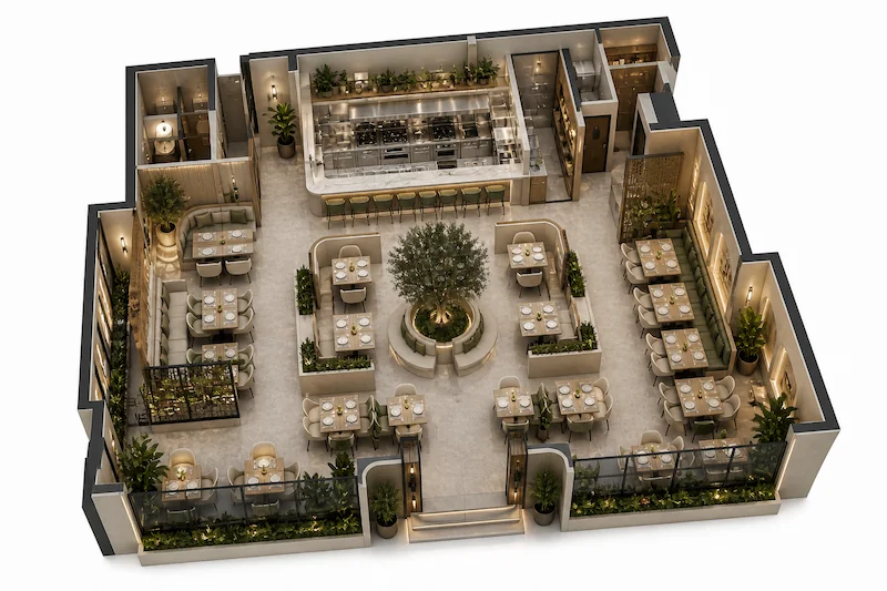 Restaurant Floor Plan